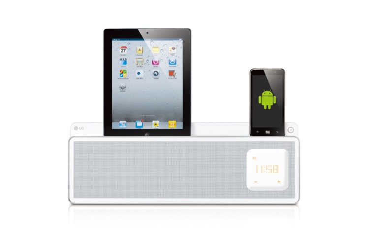 LG Station d'accueil double dock iPod/iPhone/iPad et Android, ND5520