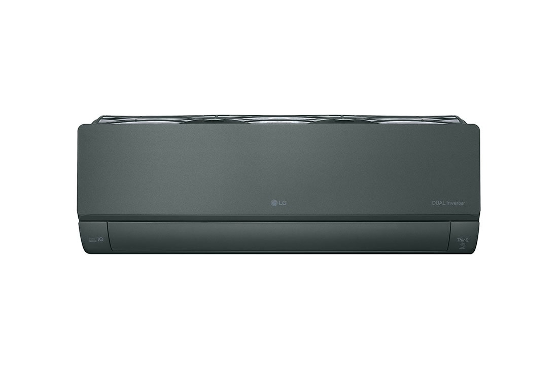LG [2024] 2.5HP Stylish ARTCOOL<sup>TM</sup> Air Conditioner with DUAL Inverter, Green Color, front view, S3-Q24K2TPA