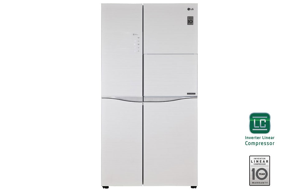 LG IEC Gross 675L Mega Capacity Side-by-Side Refrigerator with Home Bar, GC-C247UGUV