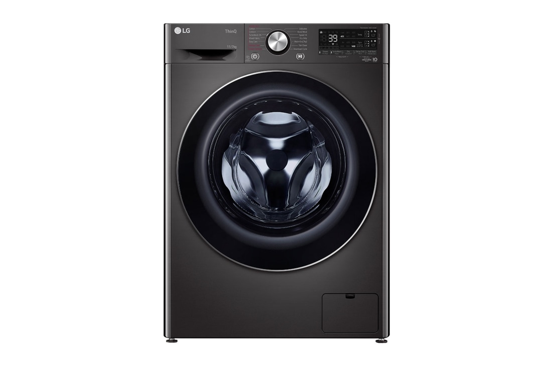 LG 11/7kg Front Load Washer Dryer with AI Direct Drive™, Steam™, FV1411H3BA, FV1411H3BA