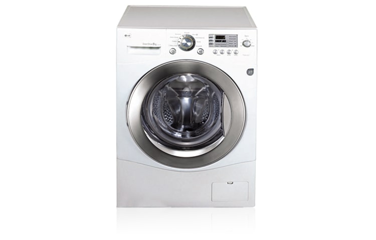 LG White 8kg 1000rpm Spin Speed Washer with 10 Year Inverter Direct Drive Motor Warranty., WD-PD8010
