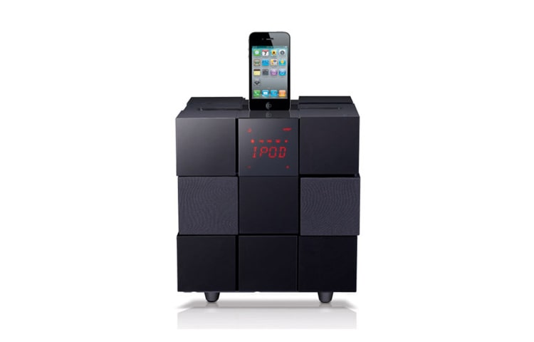 LG iPod & iPhone Docking Station | 80W | Bluetooth | Smart square touch display & afstandsbediening, ND8520