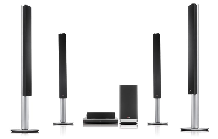 LG 9.1ch CINEMA 3D beeld én geluid | Aramid Fiber Speakers | LG Smart TV | Premium Content & LG Apps | Wi-Fi Direct™ | Draadloos Audio Streaming via Bluetooth™, BH9540TW