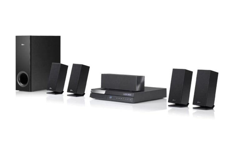 LG 5.1Ch Smart 3D Blu-ray Home Cinema Systeem | 850W | LG Smart TV, HX352