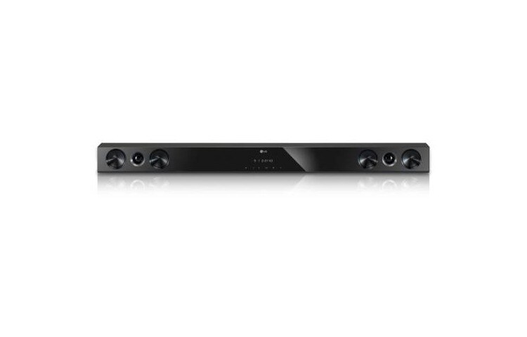 LG 2ch speakerbar | Wall mountable body & 42” TV matching | Wireless Music streaming | USB Contents Playback | 2 Optical in & 1 portable in, NB2420A