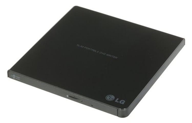 LG Slanke Externe Super-Multi DVD Drive | Mac en Windows 10 Compatible | Silent / Jamless Play | TV Connectie | M Disc, GP57EB40