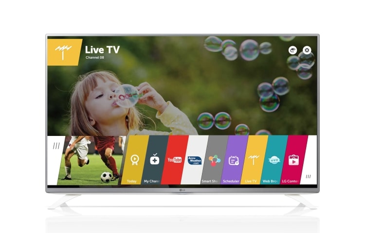 LG 43'' | LG WebOS 2.0 Smart TV | Full HD 1080p | 2Ch Speaker System | LG SmartShare, 43LF590V