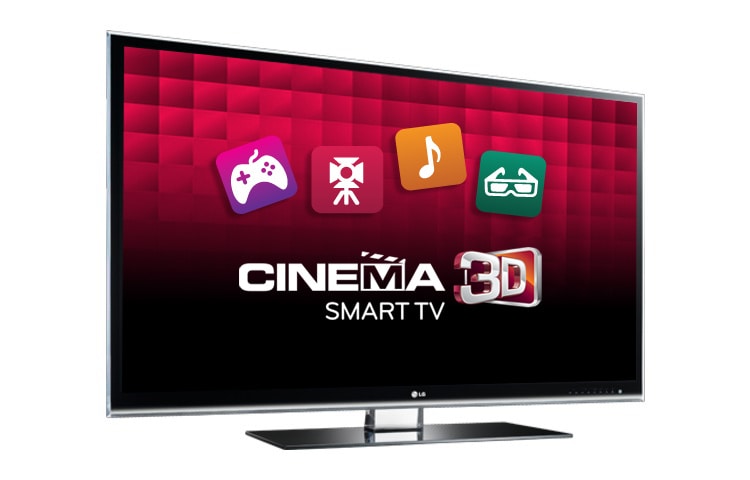LG 47'' Nano Full LED Cinema 3D TV met Smart TV, TruMotion 400Hz, Dual Play met ingebouwde Wi-Fi en inclusief Magic Motion Remote Control, 47LW980S
