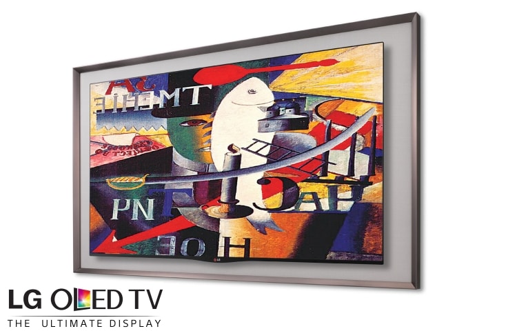 LG 55'' | OLED TV | Gallery Art Frame Design | Canvas Speaker | Infinite Contrast | 4 Color Pixel | Absolute Motion Clarity | Perfecte Kijkhoek | Smart TV | CINEMA 3D, 55EA8809