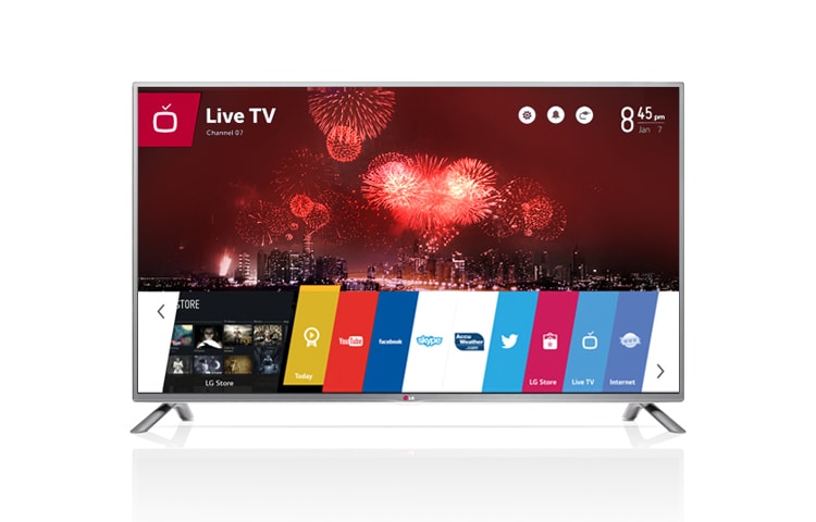 LG 55'' | Smart TV met webOS | Met één klik toegang tot al je favoriete entertainment., 55LB630V