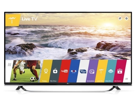 LG 55''| Super UHD Color Prime Nano Spectrum | IPS 4K  | Ultra Slim Design | Sound by Harman Kardon | webOS Smart TV 2.0, 55UF850V