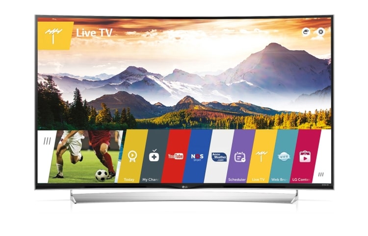 LG 55'' Ultra HD Televisie | Ervaar op een gigantisch scherm alle beelden tot in het kleinste detail., 55UG870V