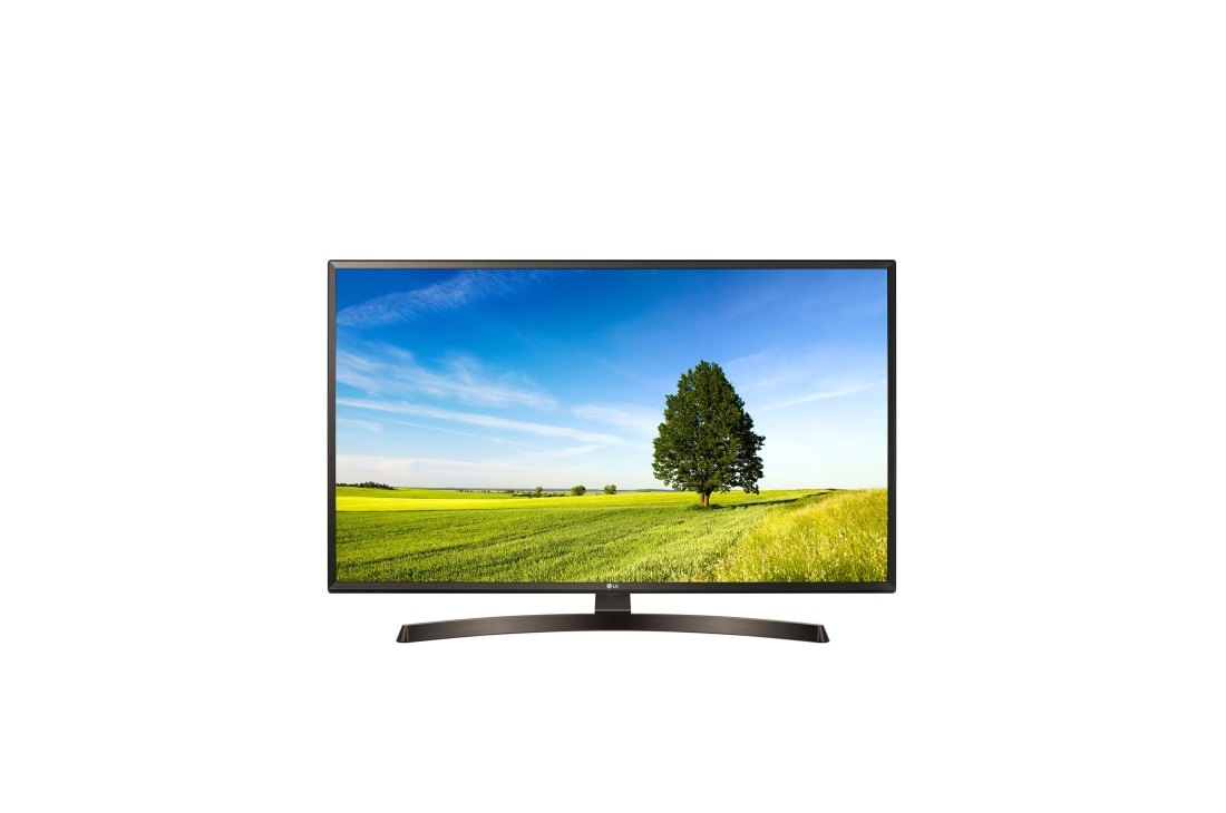 LG 43'' (109 cm) UHD TV | 4K Display | 4K Active HDR | Grote kijkhoek | webOS met ThinQ AI, 43UK6400PLF