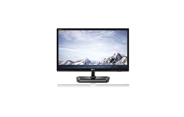 LG 23'' IPS Monitor TV, Certified Flicker-free, Crosstalk-free, Ultimate 3D Brightness, 2D to 3D Conversie en levensechte kleuren bij brede kijkhoek, DM2352D-PZ-PersonalTV