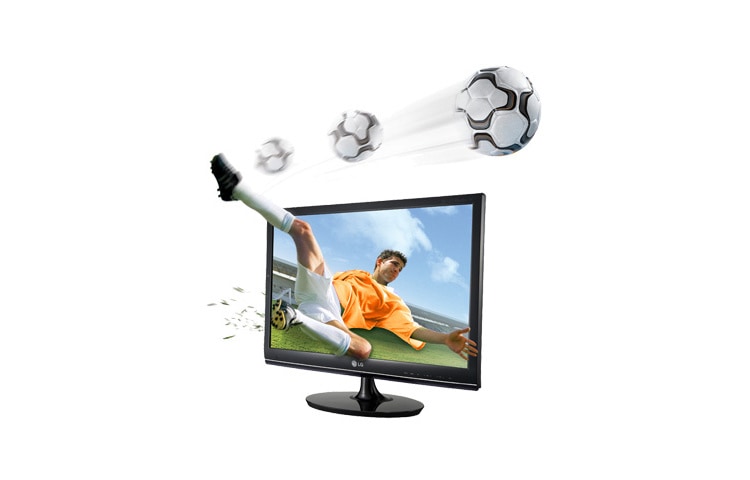 LG 27'' Monitor TV, met Certified Flicker-free, Crosstalk-free, Ultimate 3D Brightness, 2D to 3D Conversion., DM2780D-PZ