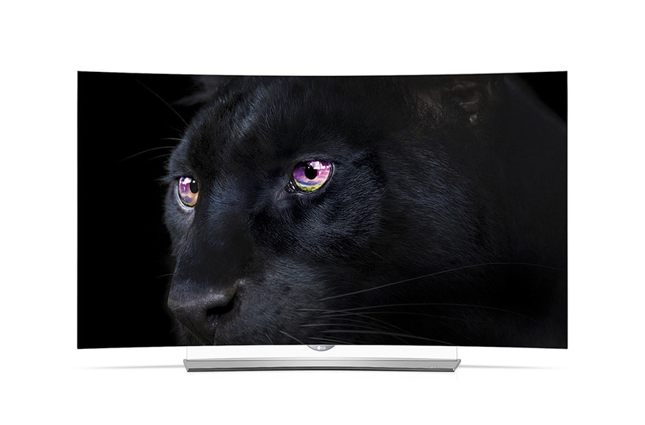 LG 55'' (139 cm) | OLED Ultra HD TV | Curved Design | Oneindig Contrast | Absolute Motion Clarity | Perfecte Kijkhoek | OLED Panel | WebOS Smart TV 2.0, 55EG960V