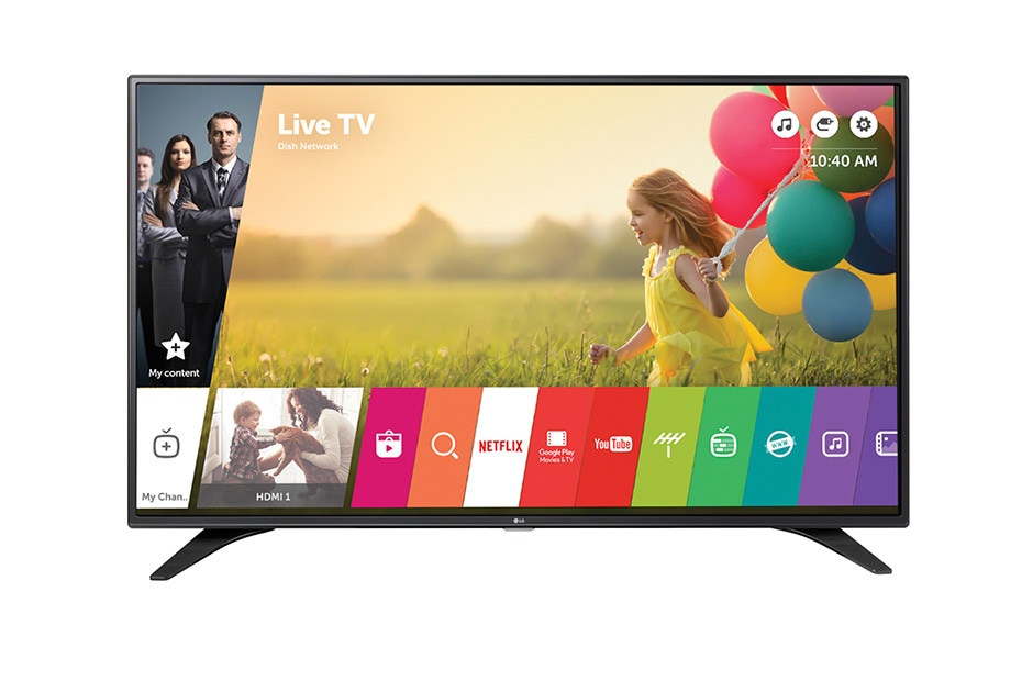 LG 32'' (80 cm) | LG Full HD LED TV | webOS 3.0 Smart TV | Virtual Surround Plus | Clear Voice, 32LH604V
