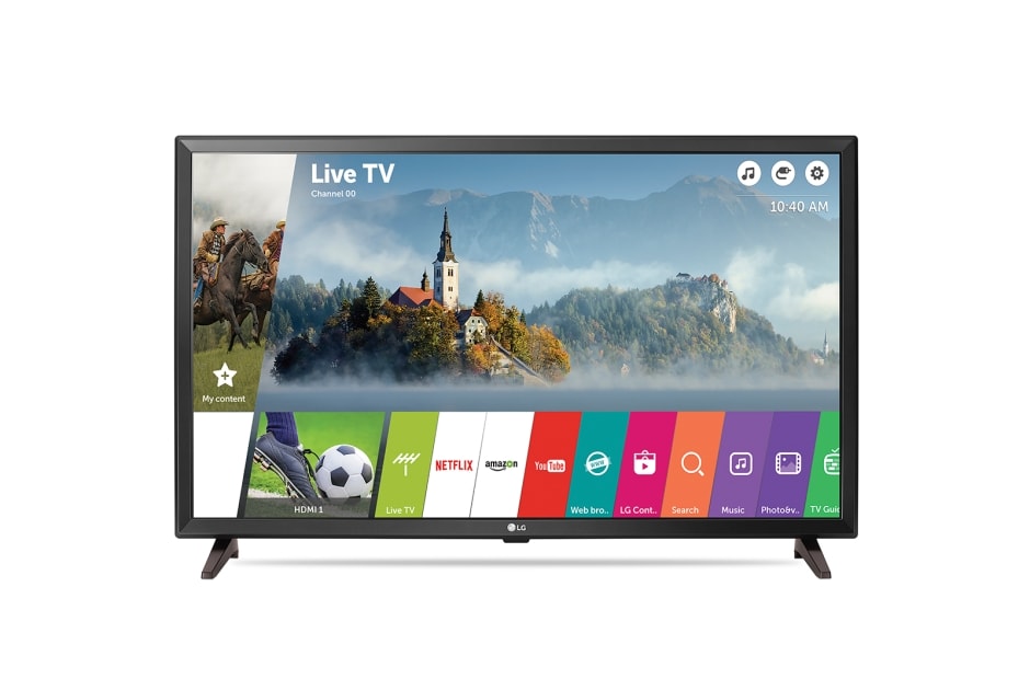 LG 43'' (109 cm) | Full HD TV | Triple XD Engine | webOS 3.5 Smart TV, 43LJ614V