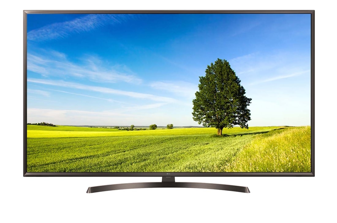 LG 43'' (109 cm) UHD TV | 4K Display | 4K Active HDR | Grote kijkhoek | webOS met ThinQ AI, 43UK6470PLC