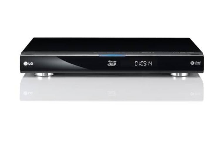 LG 3D Ziggo gecertificeerde multimedia blu-ray speler met opname mogelijkheid op een externe HDD, DLNA, Full HD Up-scaling, BXC590
