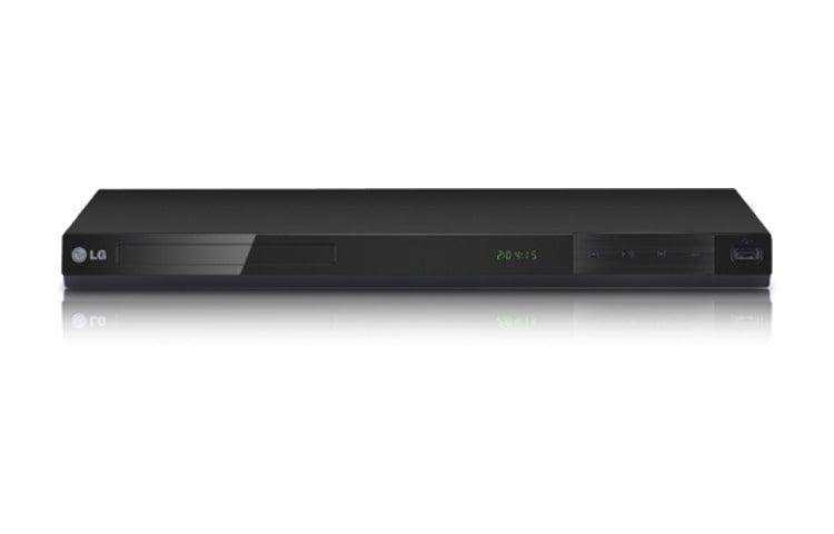 LG DVD speler met Progressive Scan, Multi Format Playback inclusief DivX, USB Direct Recording en Full HD 1080p Up-scaling., DP822H