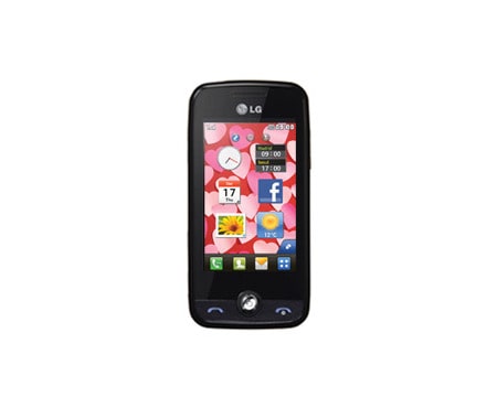 LG 3 tommer touchsskjerm, innebygd radioantenne, Bluetooth, 2G/EDGE og kamera, GS290