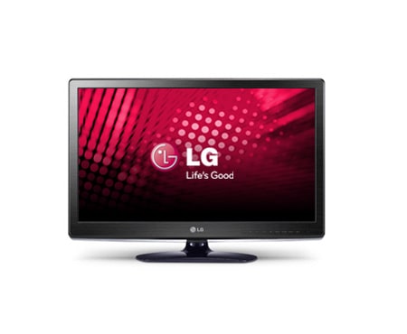 LG Stilren LED TV i børstet finish med USB og mediespiller, 22LS350T