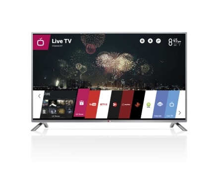 LG 42-tommers SMART-TV med bakbelyst LED-skjerm, 0,9 GHz dobbeltkjerneprosessor og 1,25 GB RAM. Wi-Fi og DLNA. , 42LB630V
