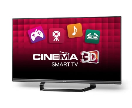 LG LED TV med tynne rammer, Smart TV og Cinema 3D., 42LM640T