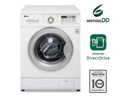 LG 1–8 kg 6 Motion Direct Drive vaskemaskin, F14B8TDN1
