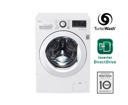 LG 1-7 kg Turbo Wash, Direct Drive vaskemaskin, FH4A8QDN3