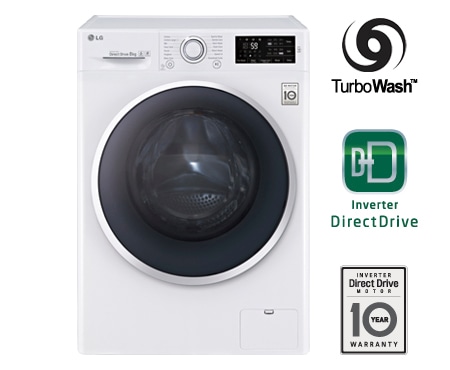 LG 1-8 kg Direct Drive vaskemaskin, FH4U2TDN1