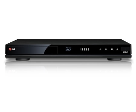 LG Opptakbar Blu-Ray med 320 GB lagringsplass og innebygd digital HD-tuner. SMART-tv med Wi-Fi og DLNA. 3D-støtte., HR933N