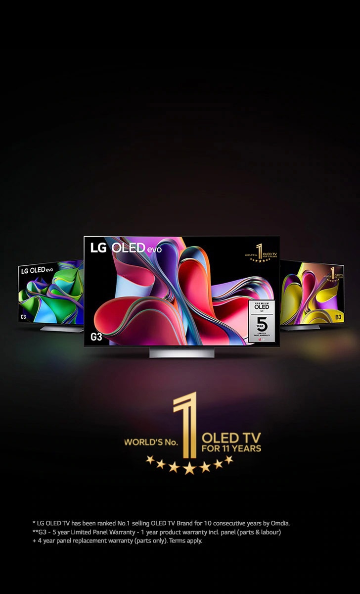 Introducing the new 2023 LG OLED TV Range