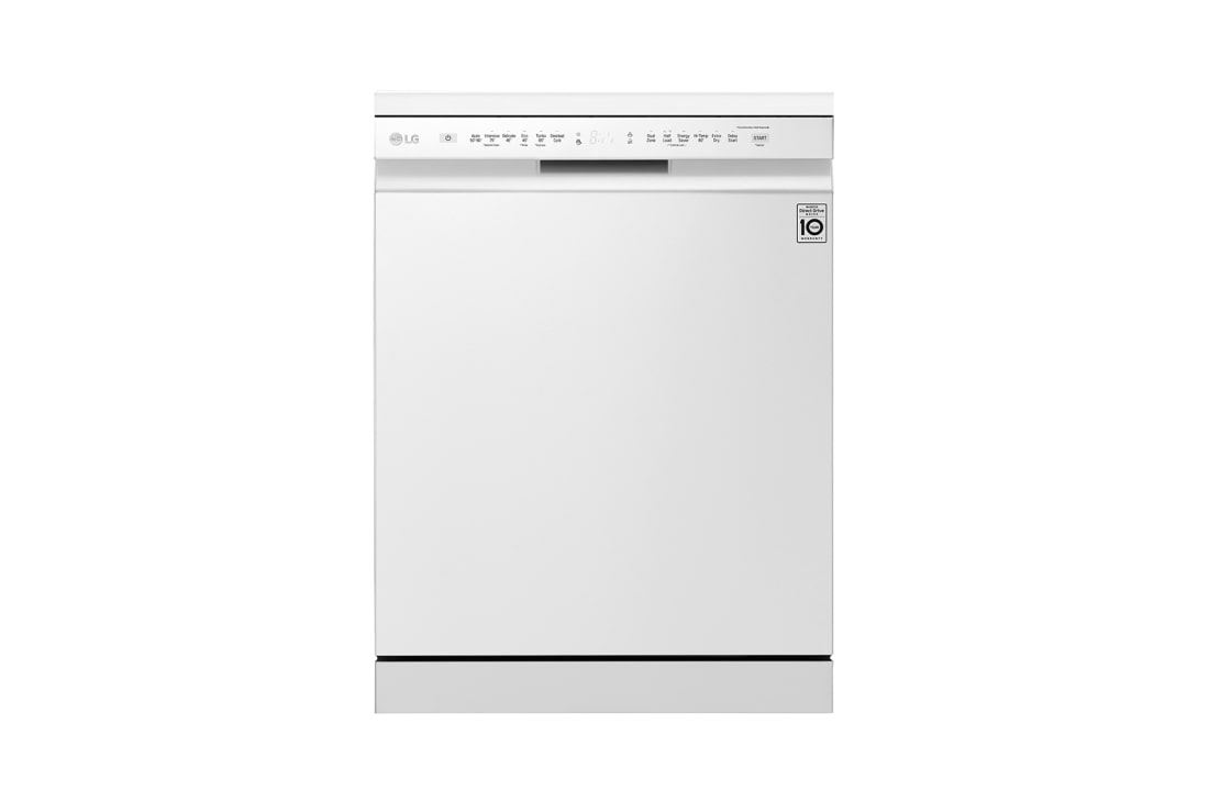 LG 14 Place QuadWash® Dishwasher in White Finish, XD5B14WH, XD5B14WH