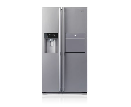 LG 567L Side by Side Refrigerator with One Touch Home Bar, GC-P197DPSL