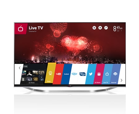 LG 55” (140cm) LG Smart webOS, Full HD LED LCD 3D TV, 55LB7500