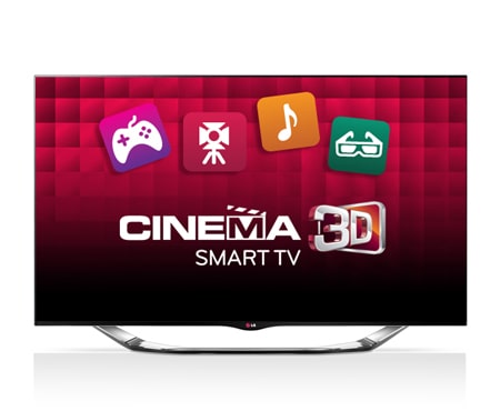 LG 60'' (139cm) Full HD Smart 3D LED LCD TV, 60LA8600