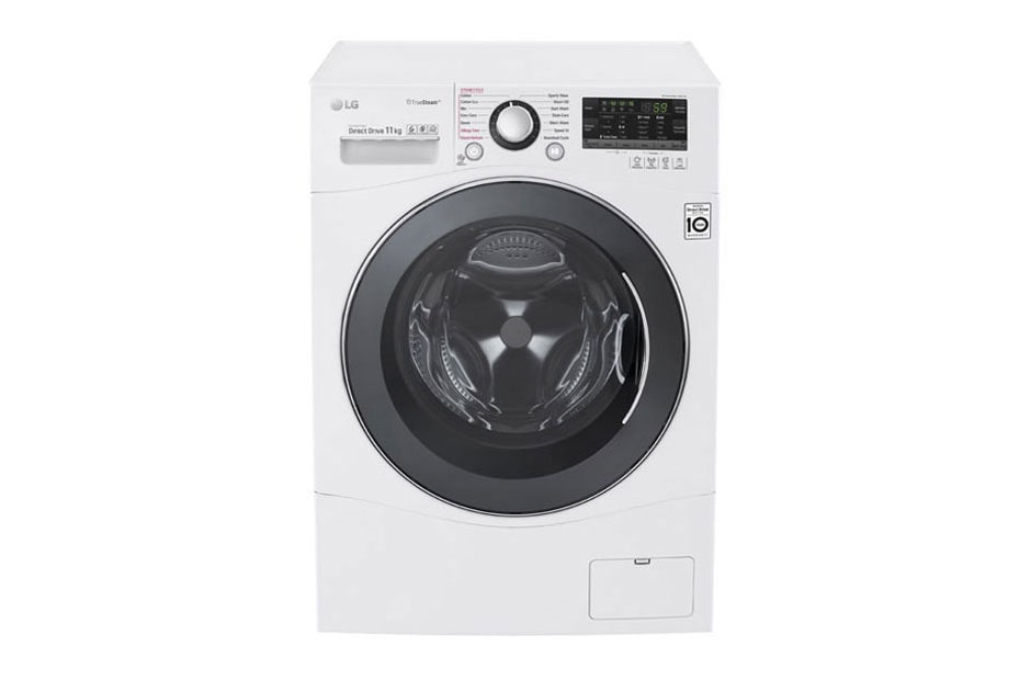 LG 11kg Front Load Washing Machine  with TrueSteam®, WD1411SBW