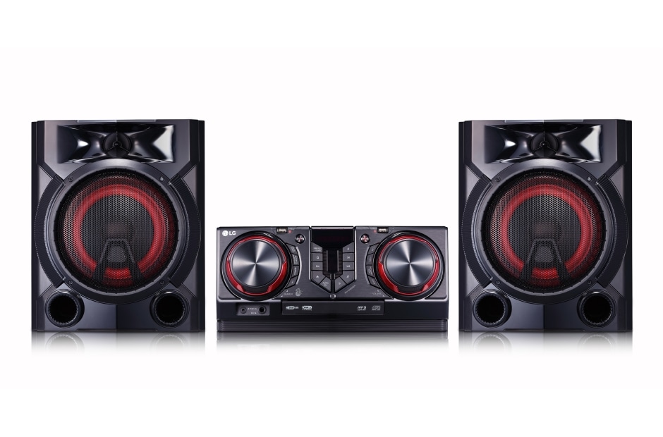 LG 900 Watts RMS, LED Speaker Lighting, Multi Juke Box, Auto DJ, TV Sound Sync, Wireless Party Link XBOOM, CJ65