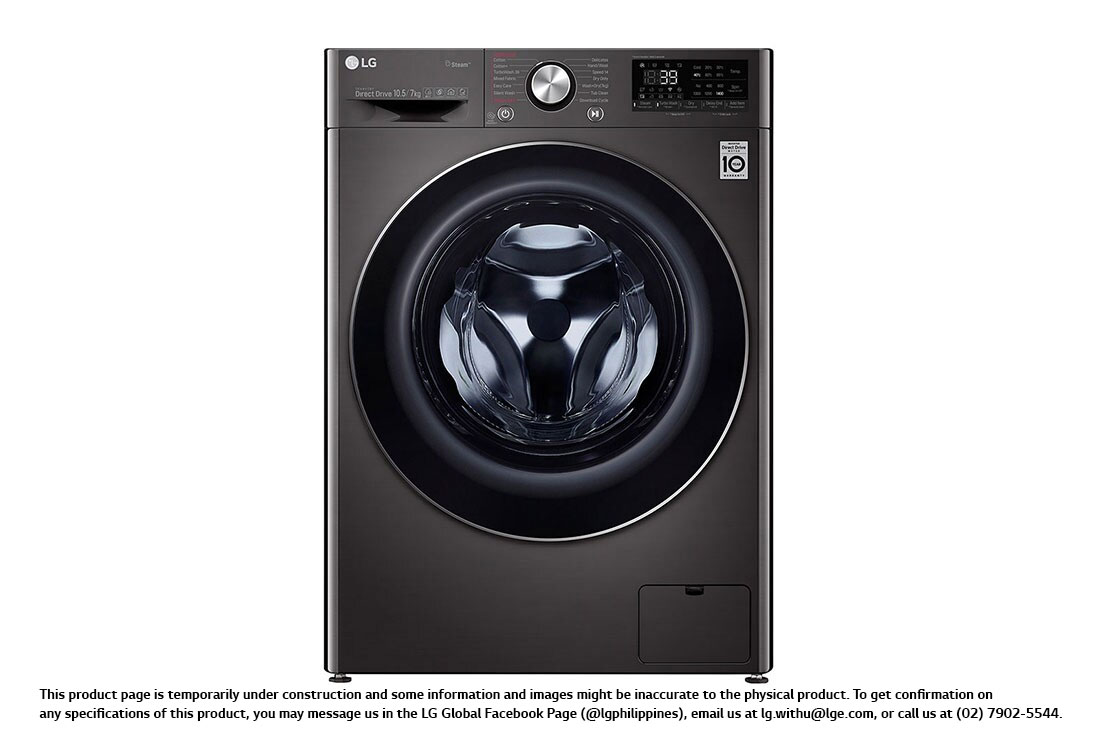LG Front Load Combo Washer Dryer, FV1450H1B