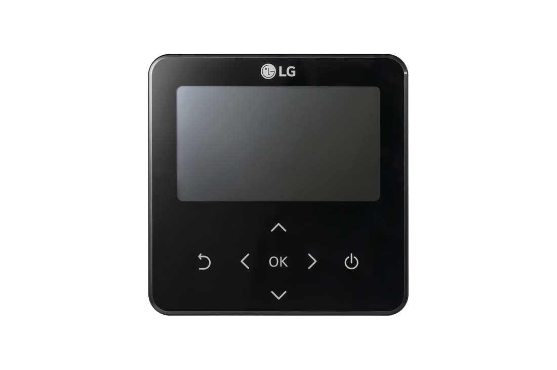 LG Kontroler indywidualny, Kontroler przewodowy, Standard III, czarny, 'Widok z przodu, PREMTBB10