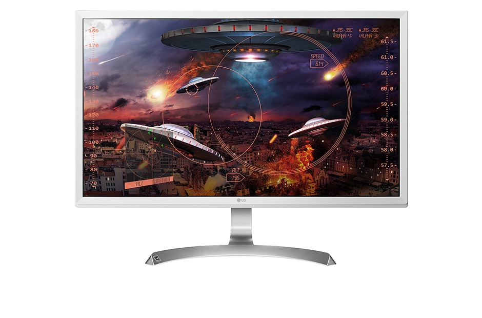 LG 27” 4K IPS LED UltraHD monitor, 27UD59-W