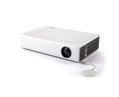LG Ultrakompaktowy projektor HD Ready LED (720p), 500 ANSI-lumenów i odtwarzacz DivX-HD, PB60G