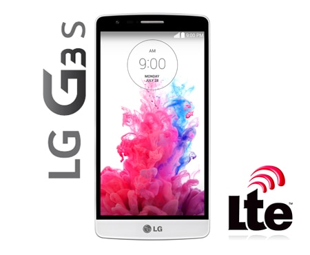 LG Wyświetlacz 5,0” HD IPS, czterordzeniowy procesor 1,2 GHz, bateria 2540 mAh, aparat 8 MP z matrycą BSI, system Android KitKat, kolor biały, LG G3 s white