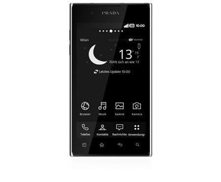 LG Najnowsze osiągnięcie pod względem wzornictwa i funkcjonalności!, telefon PRADA 3.0 od LG