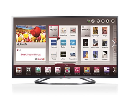 LG 42'' eksluzywnie zaprojektowany telewizor Cinema 3D Smart TV, 42LA641S