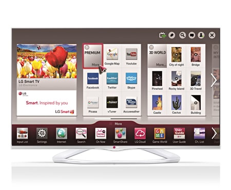 LG 42 inch CINEMA 3D Smart TV LA667S, 42LA667S