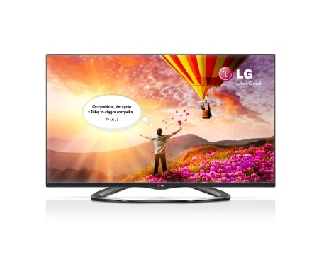 LG LED Plus, 50'', Full HD, IPS, 400HZ MCI, Smart TV, Cinema 3D, 50LA660S