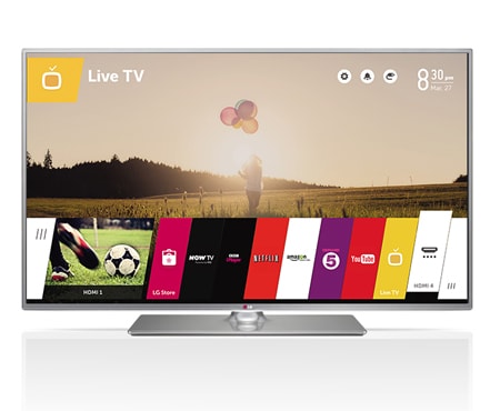 LG 55'', FULL HD 1080P, WEB OS SMART TV, CINEMA 3D, PANEL IPS, 500 HZ MCI , 55LB650V